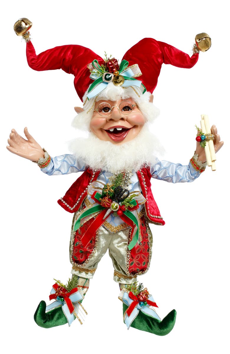 Mark Roberts Gift Wrapping Elf, Medium, Main, color, Red
