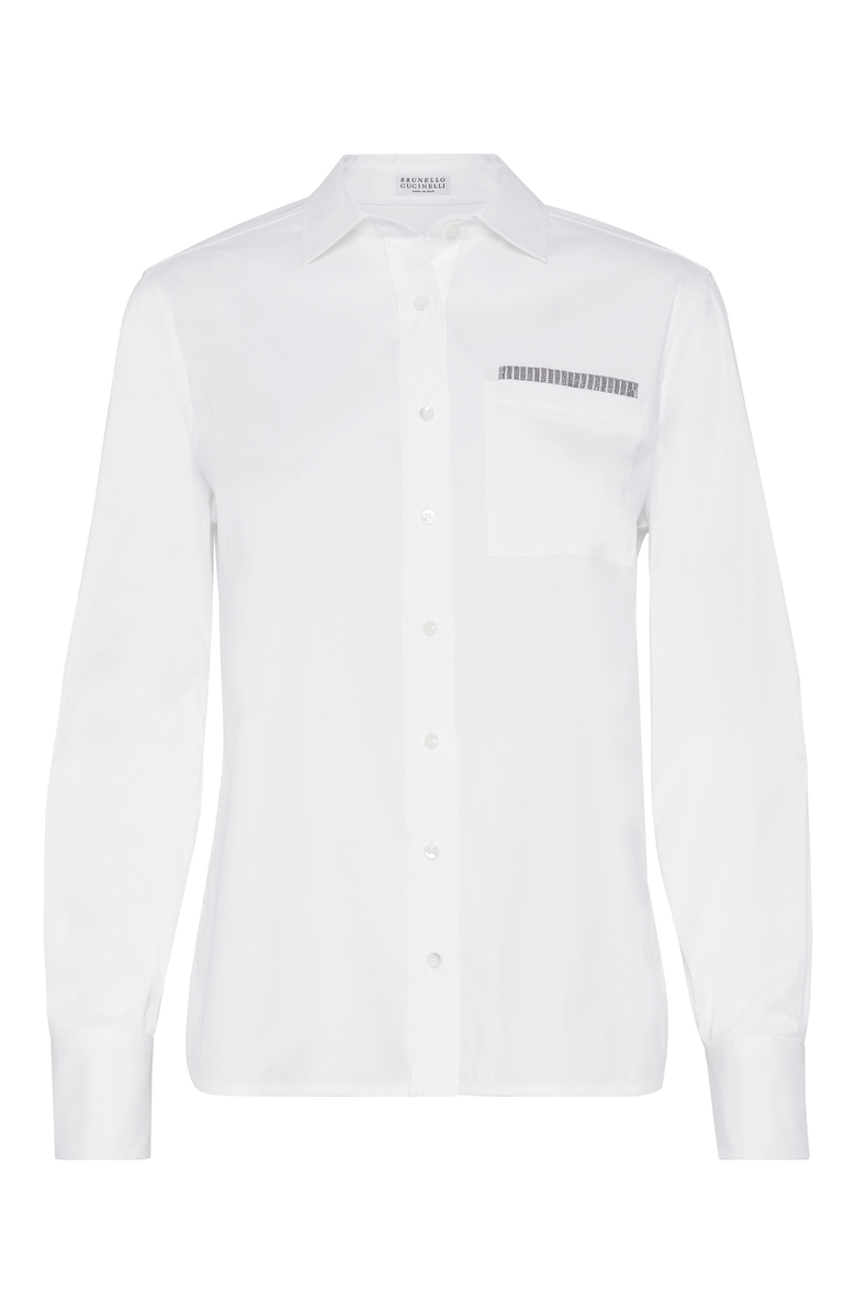 Brunello Cucinelli Poplin shirt, Main, color, 