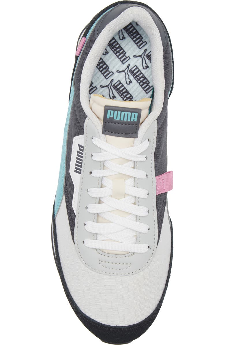 PUMA Future Rider Play On Sneaker, Alternate, color, Porcelain/ Ebony/ Puma Black