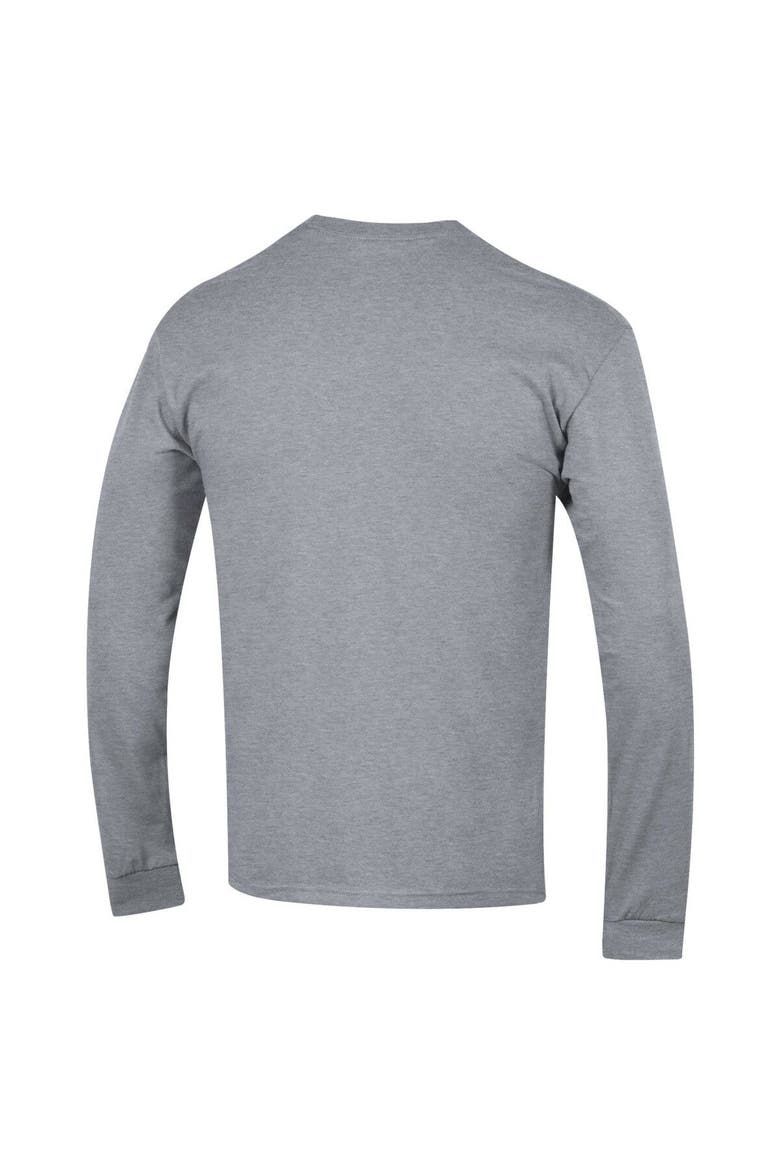 Men's Champion Heather Gray Villanova Wildcats High Motor Long Sleeve T-Shirt, Alternate, color, Heather Gray