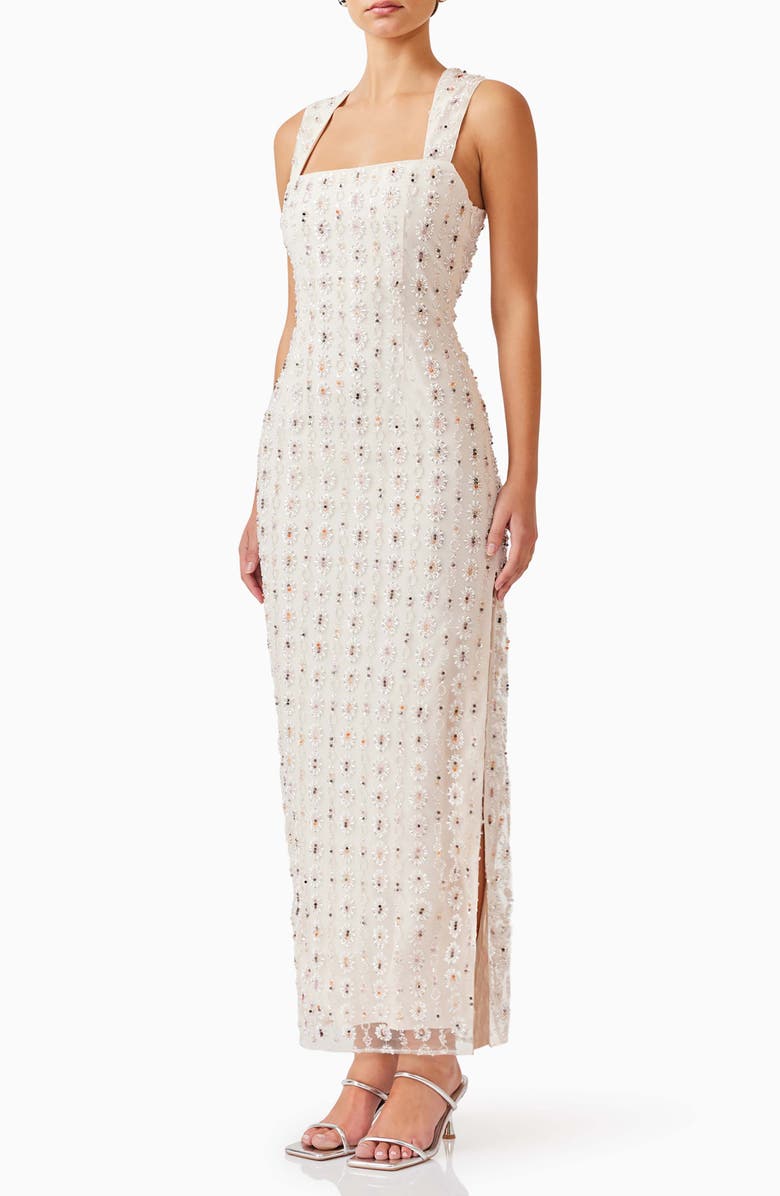 Elliatt Kristina Beaded Gown, Alternate, color,