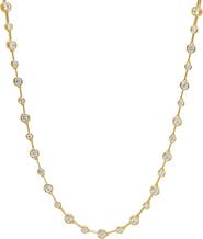 BY ADINA EDEN CZ Multi Graduated Tennis Chain Necklace