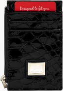 Cavalinho Gallop Patent Leather Slim Card Holder 573