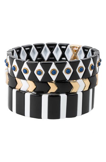 Saachi 3-pack Stretch Bracelet