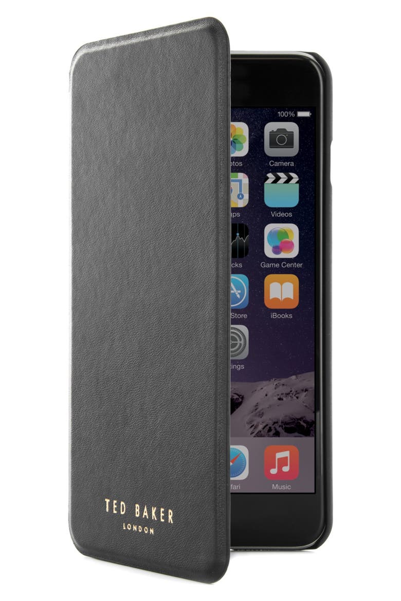 Hexwizz iPhone 6 Plus/6s Plus Folio, Main, color, BLACK