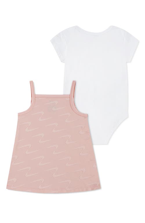 Nike Swoosh Motion Baby 2-piece Set In Echo Pink