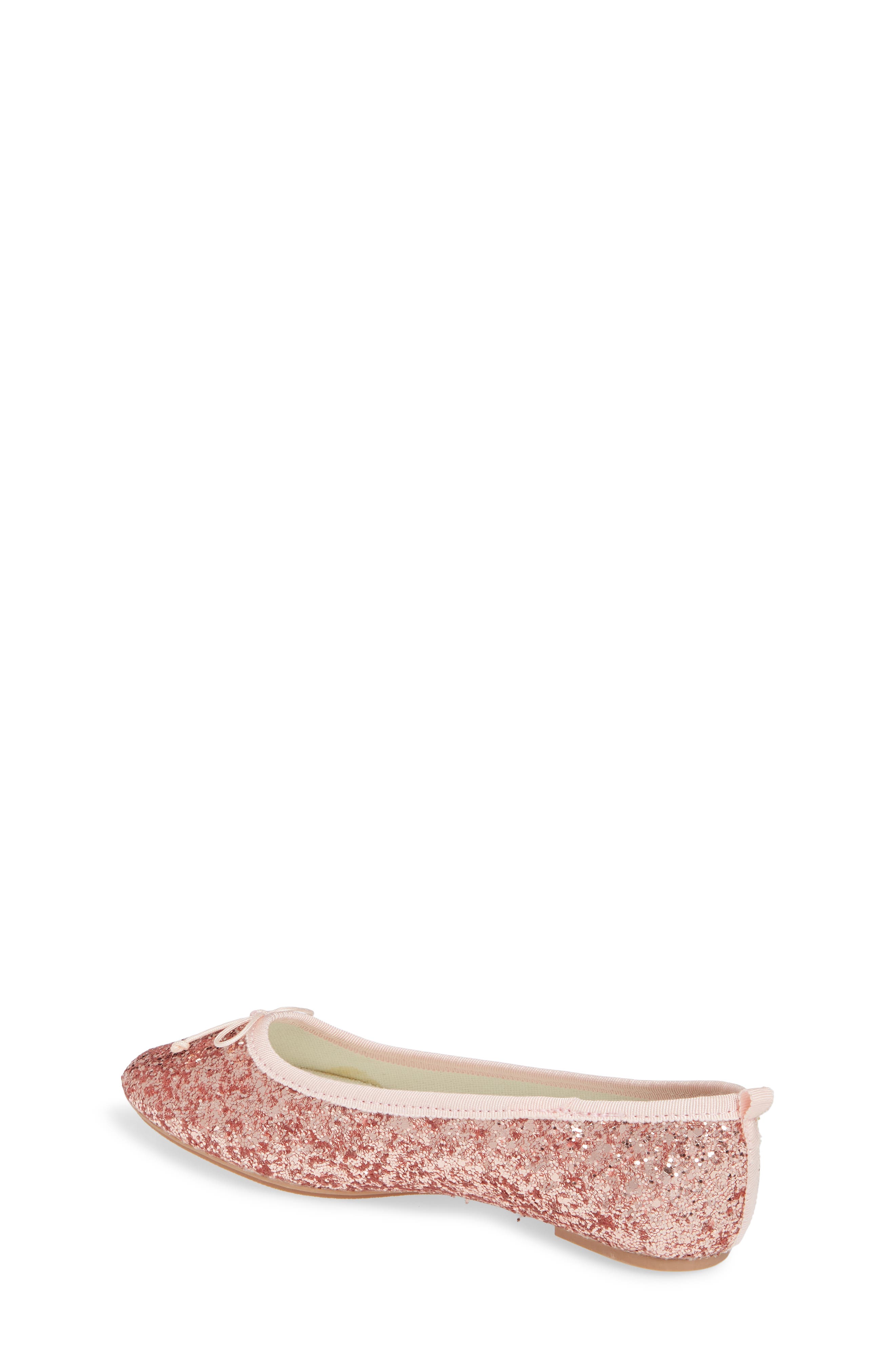 crewcuts by J.Crew Glitter Ballet Flat, Alternate, color, 