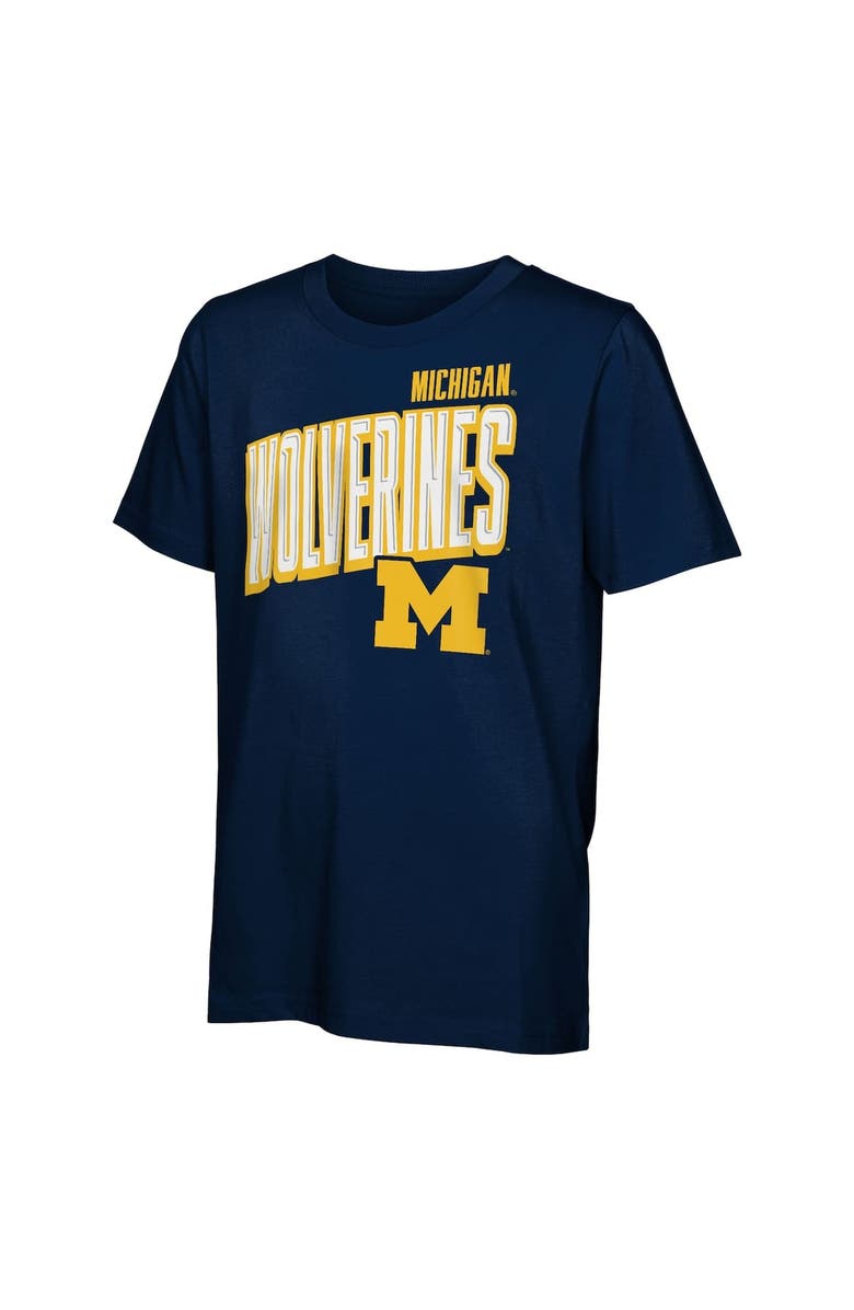 Outerstuff Preschool Outerstuff Michigan Wolverines Mix 3-in-1 Combo T-Shirt Set, Alternate, color, Navy