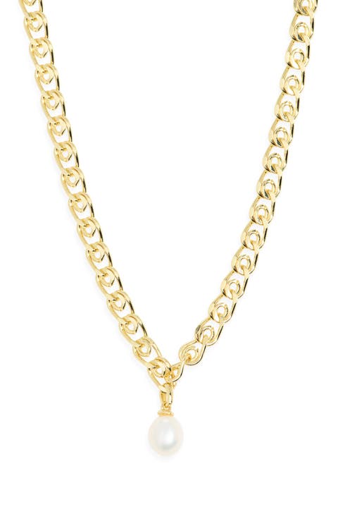 Oakland Freshwater Pearl Pendant Necklace