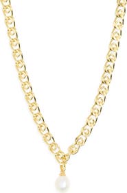 Kendra Scott Oakland Freshwater Pearl Pendant Necklace