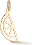 Ember Fine Jewelry 14K Gold Citrus Charm