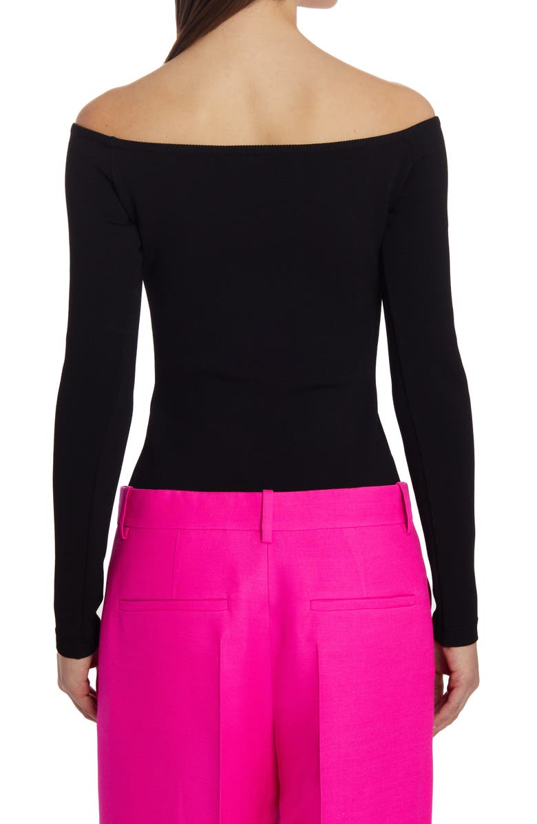 Valentino Garavani Off the Shoulder Top, Alternate, color, 