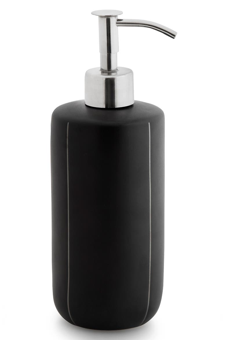 Nero Lotion Dispenser, Main, color, BLACK