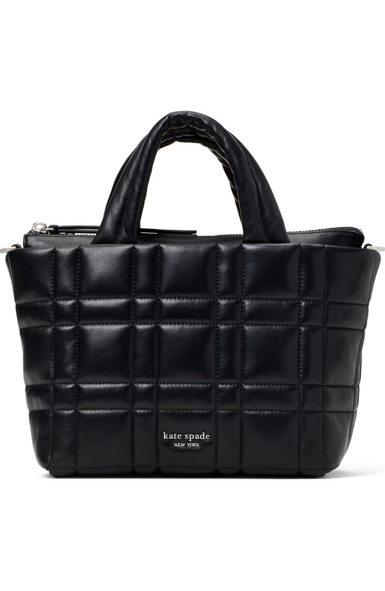 Kate Spade New York mini softwhere quilted leather tote, Main, color,