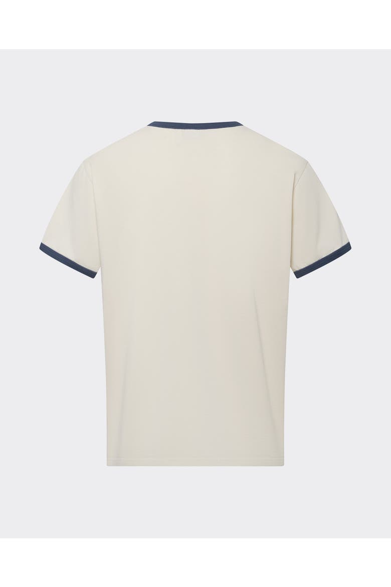 Manifique Ringer Tee, Alternate, color, Off-White