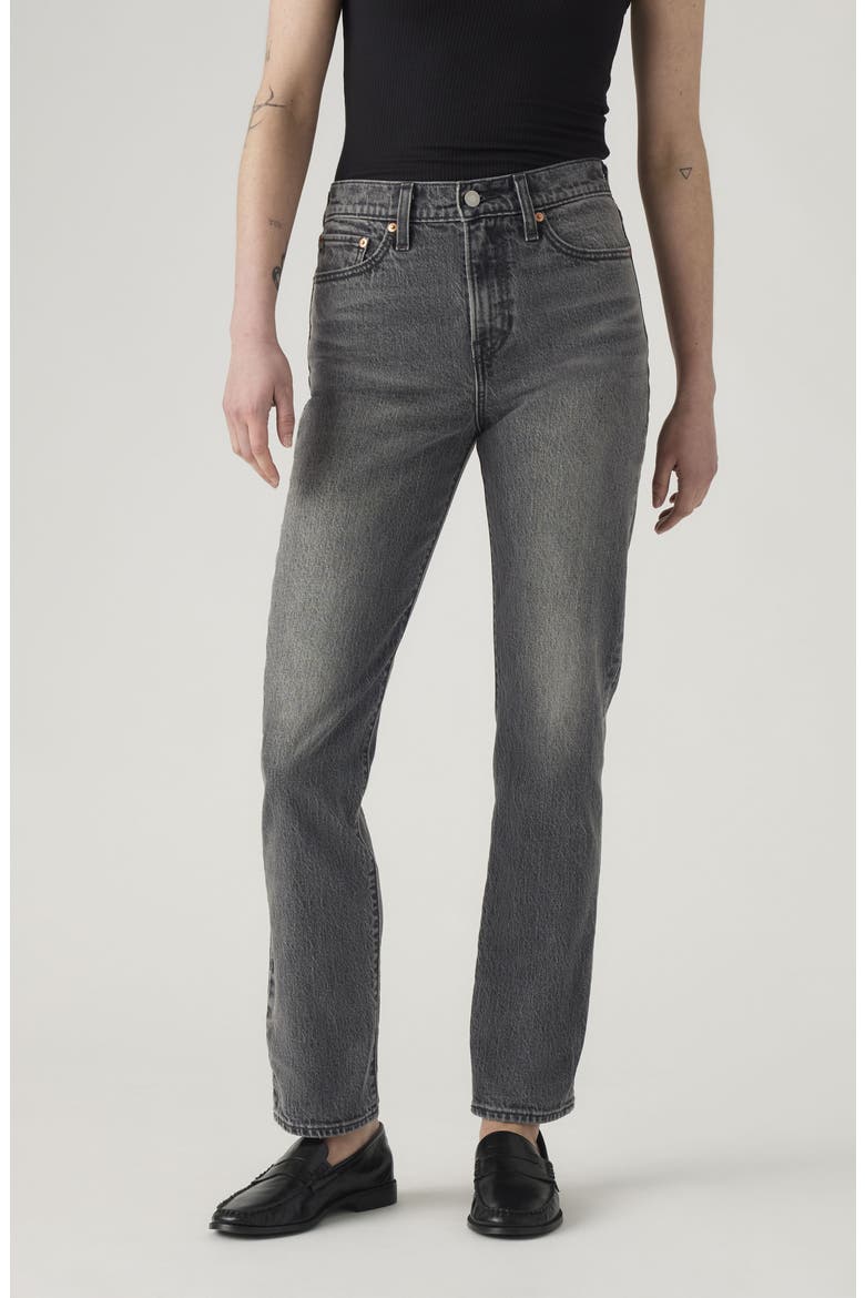 Wedgie High Waist Slim Leg Jeans, Alternate, color, AFTER HOURS NIGHT