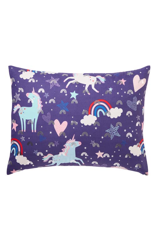 Vcny Home Print 3-piece Comforter Set In Purple