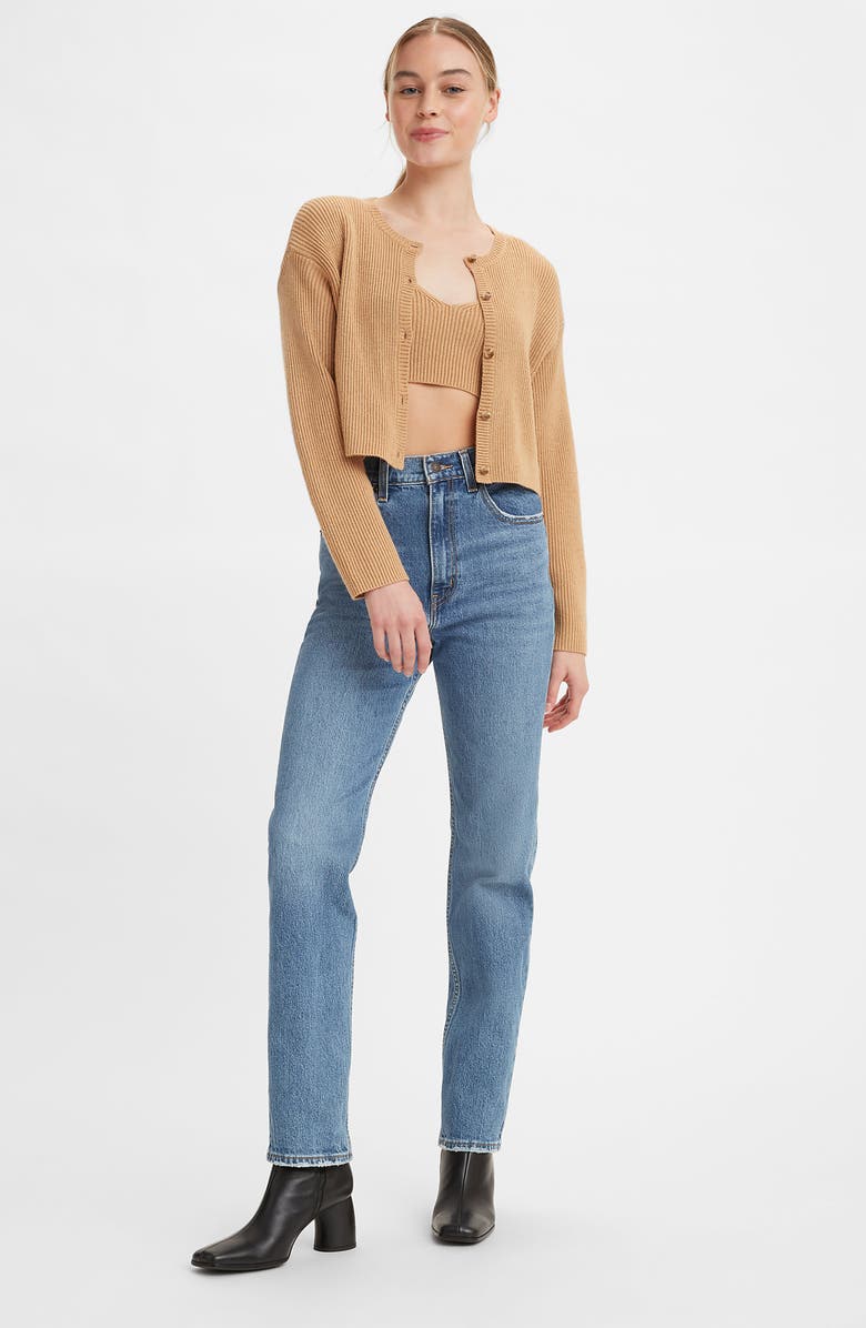 Levi's<sup>®</sup> '70s High Straight Leg Jeans, Alternate, color,