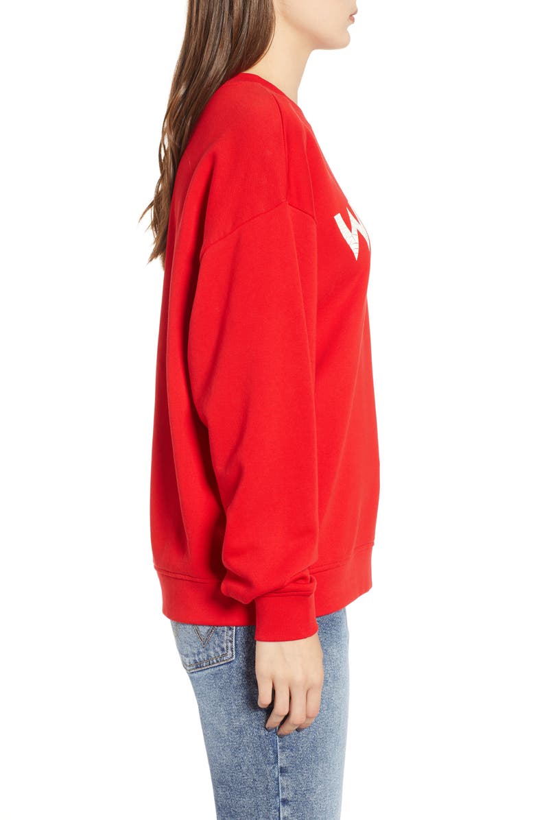 Wrangler Logo Sweatshirt, Alternate, color, 