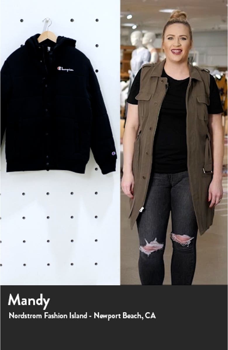 Reverse Weave Puffer Jacket, sales video thumbnail