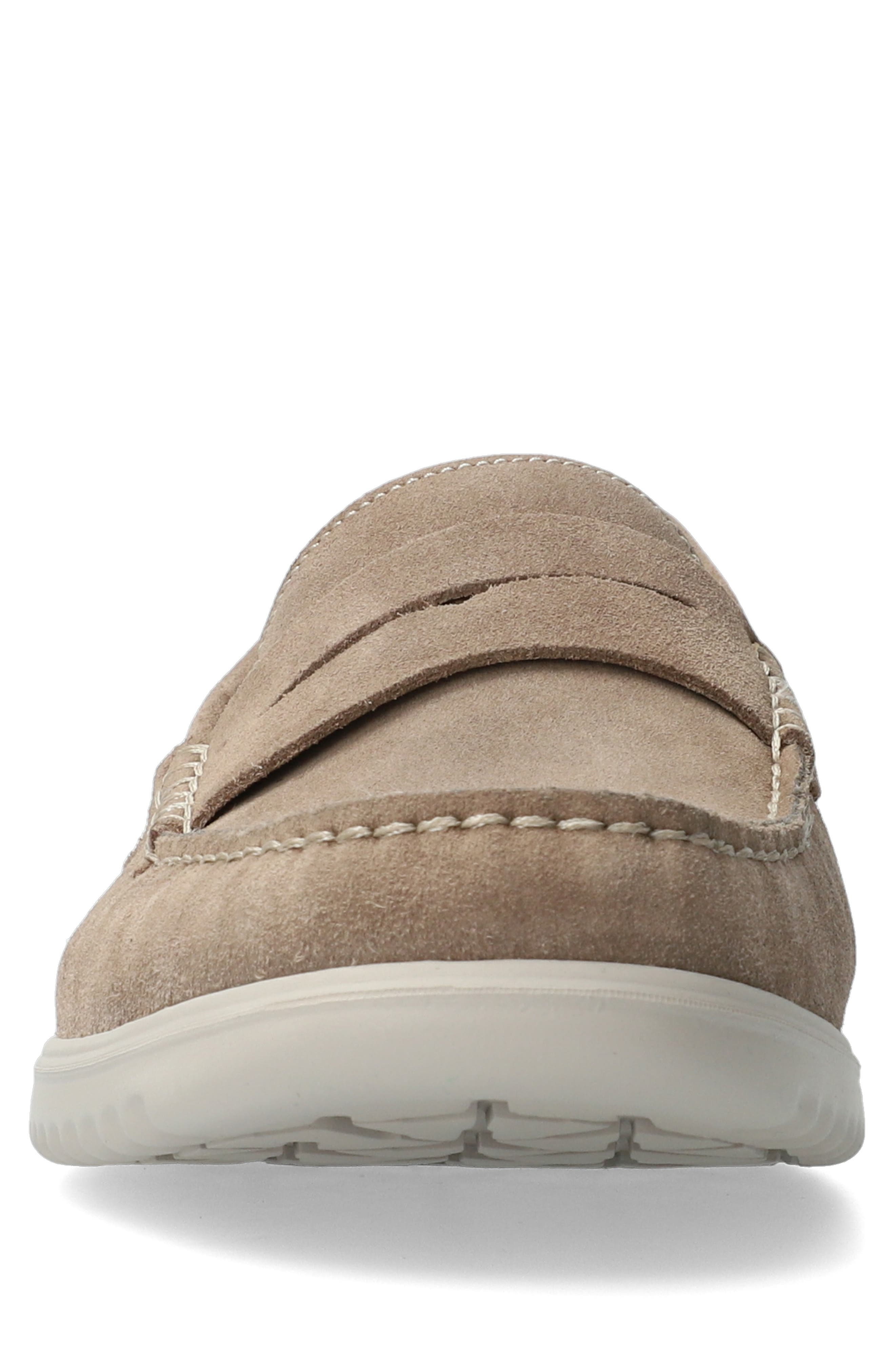 Mephisto Titouan Penny Loafer, Alternate, color, Warm Grey Velours