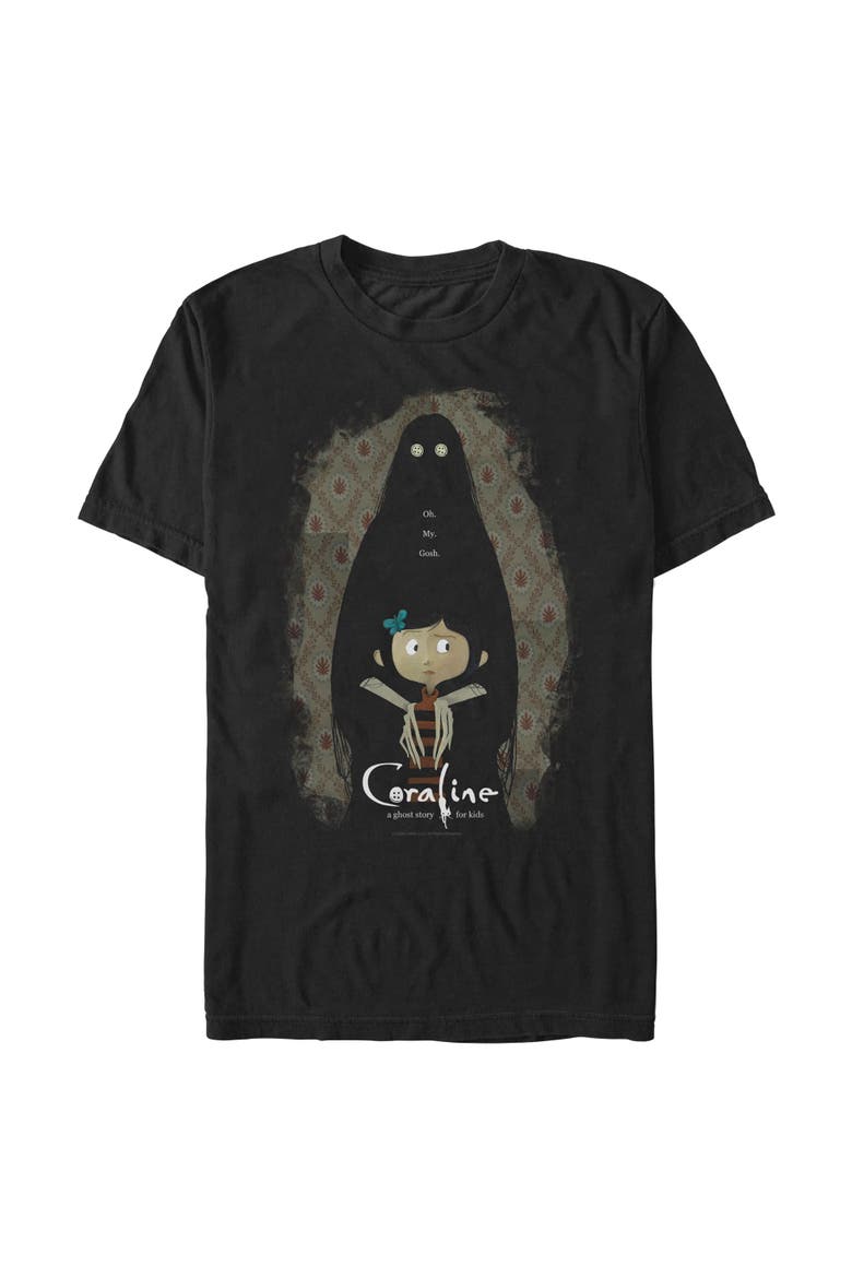 Men's A Ghost Story for Kids Short Sleeve T-Shirt, Main, color, Black