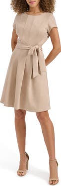 Kensie Stretch Faux Suede Minidress