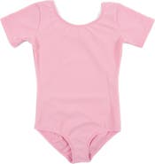 Leveret Girls Short Sleeve Leotard