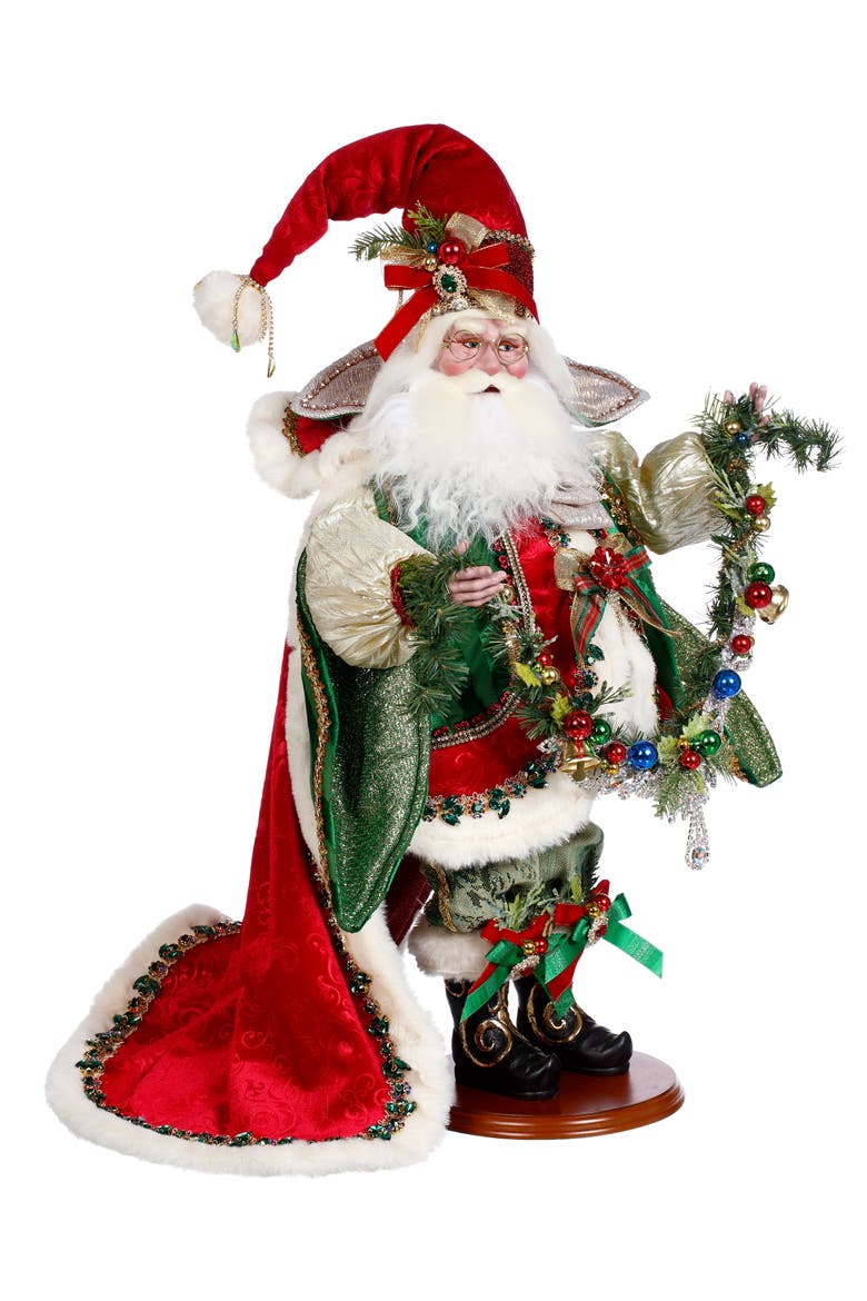Jewels and Gem Santa, Main, color, Red