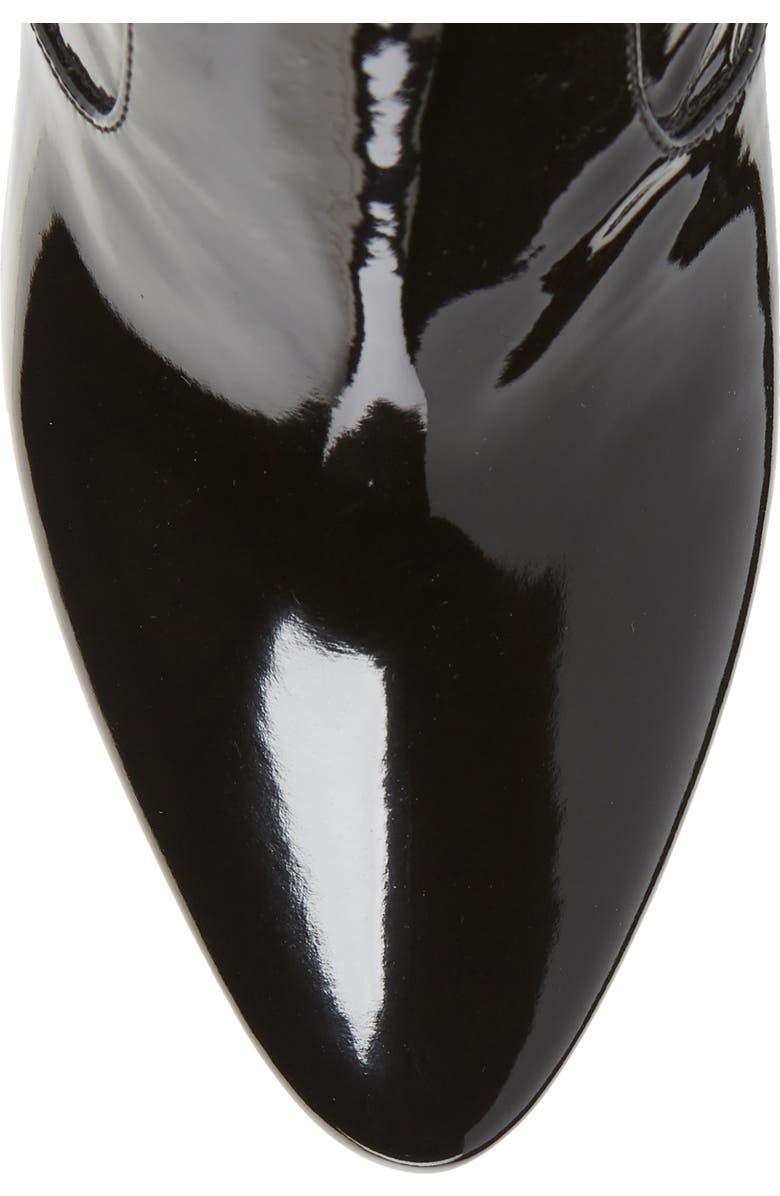 Saint Laurent Aylah Pointed Toe Thigh High Boot, Alternate, color,