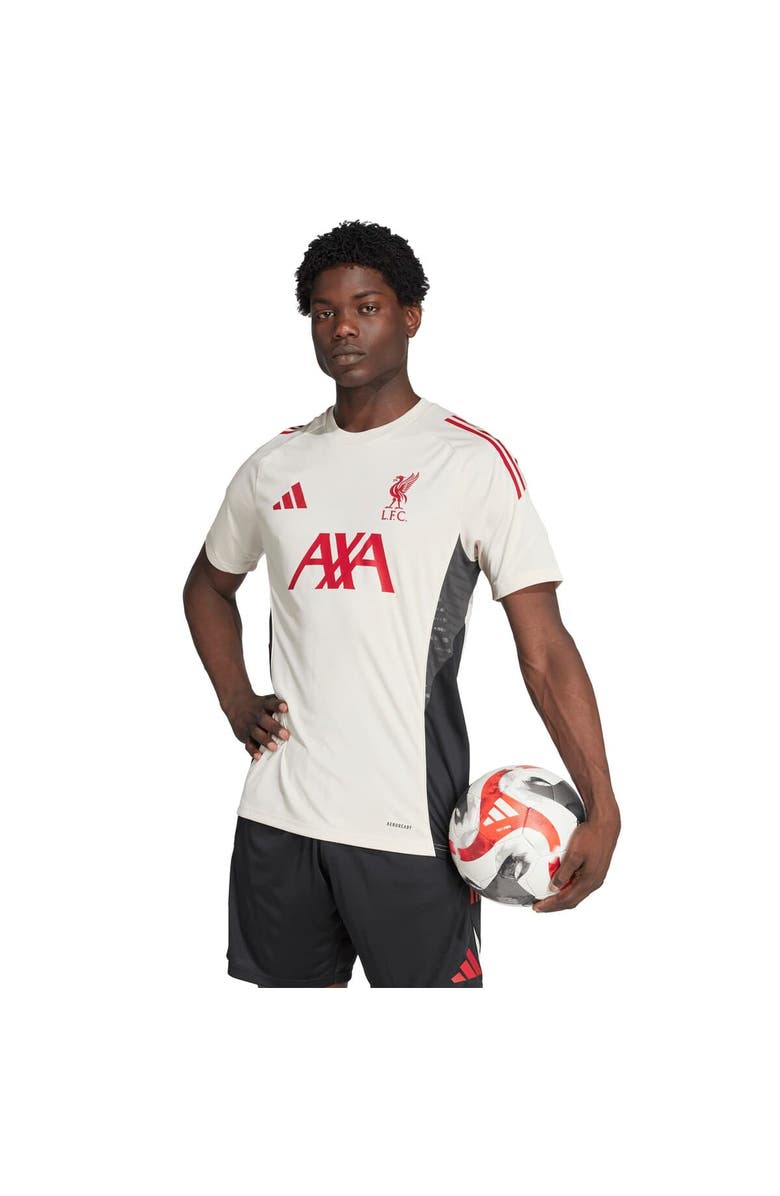 adidas Men's adidas White Liverpool AEROREADY Training Jersey, Main, color, 