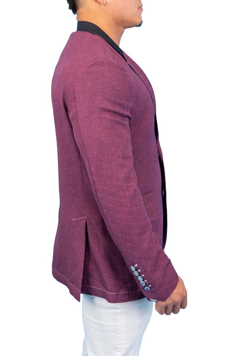 Maceoo Unconstructed Shadow Blazer, Alternate, color, Pink