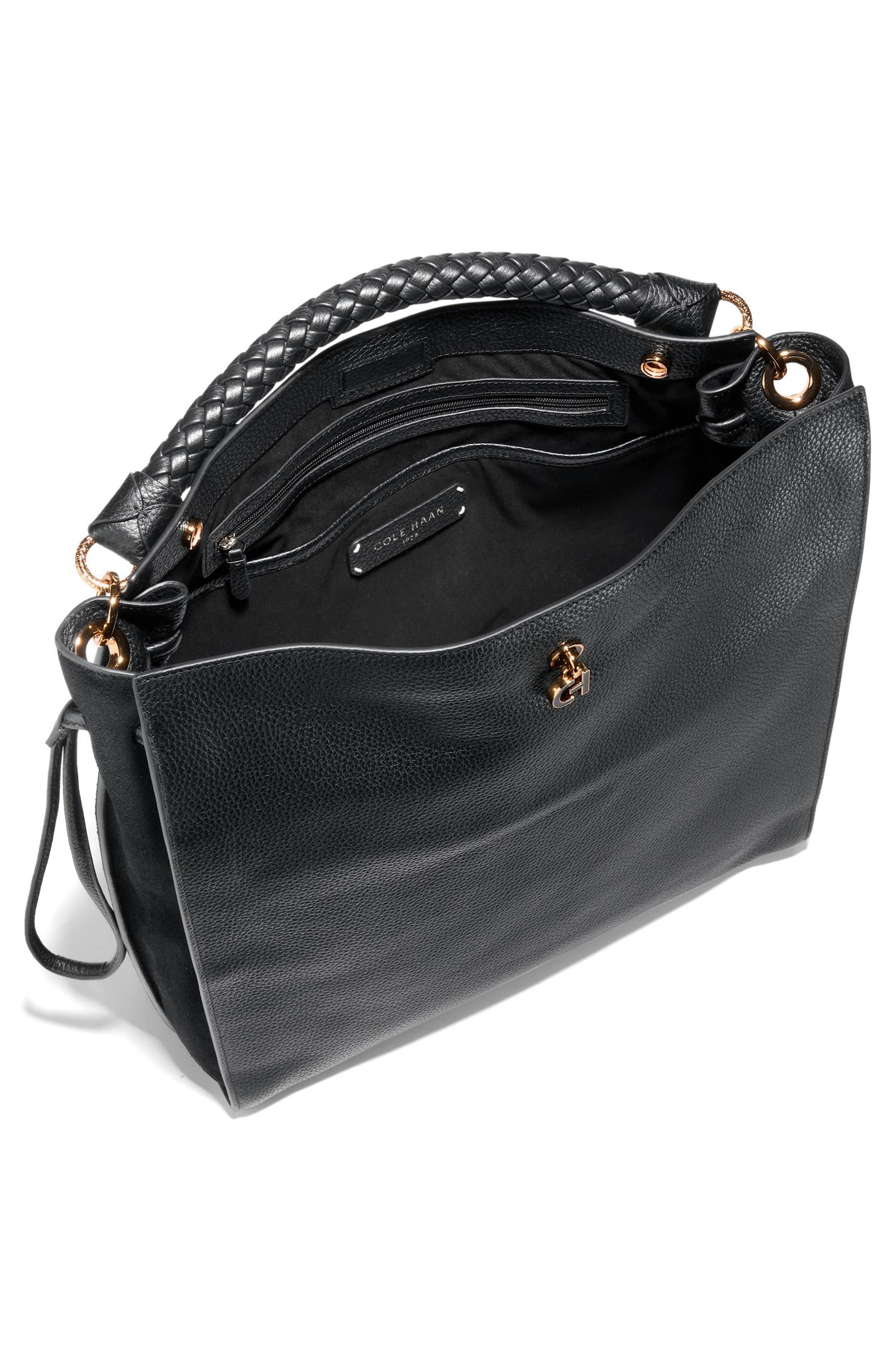 Cole Haan Charissa Leather Shopper Bag, Alternate, color, 