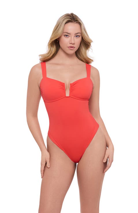 Sweetheart U-Wire One Piece Swimsuit
