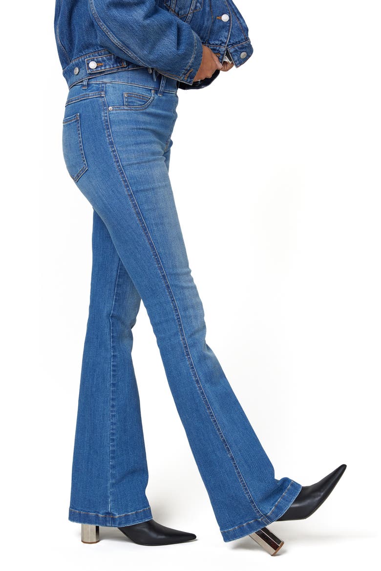 Flare Leg Pull-On Jeans, Alternate, color, VINTAGE INDIGO