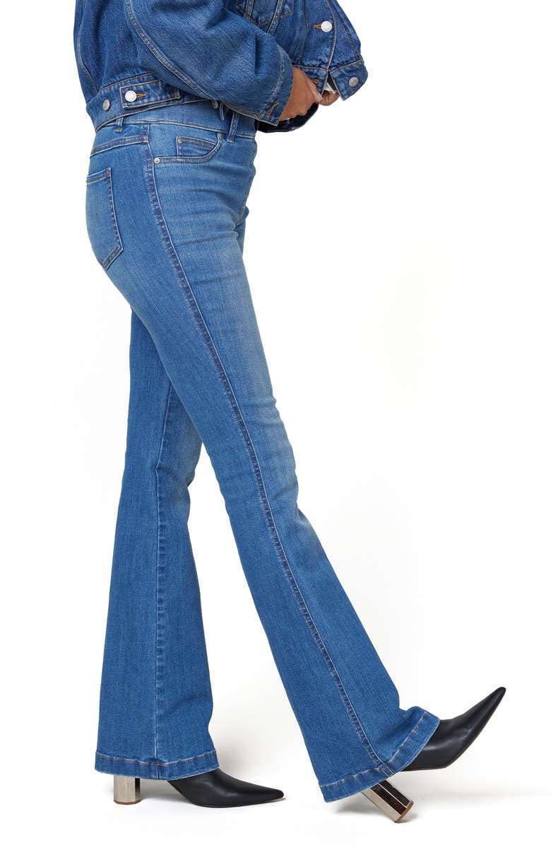 SPANX<sup>®</sup> Flare Leg Pull-On Jeans, Alternate, color, 