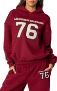 EDIKTED 76 Cali Appliqué Graphic Hoodie