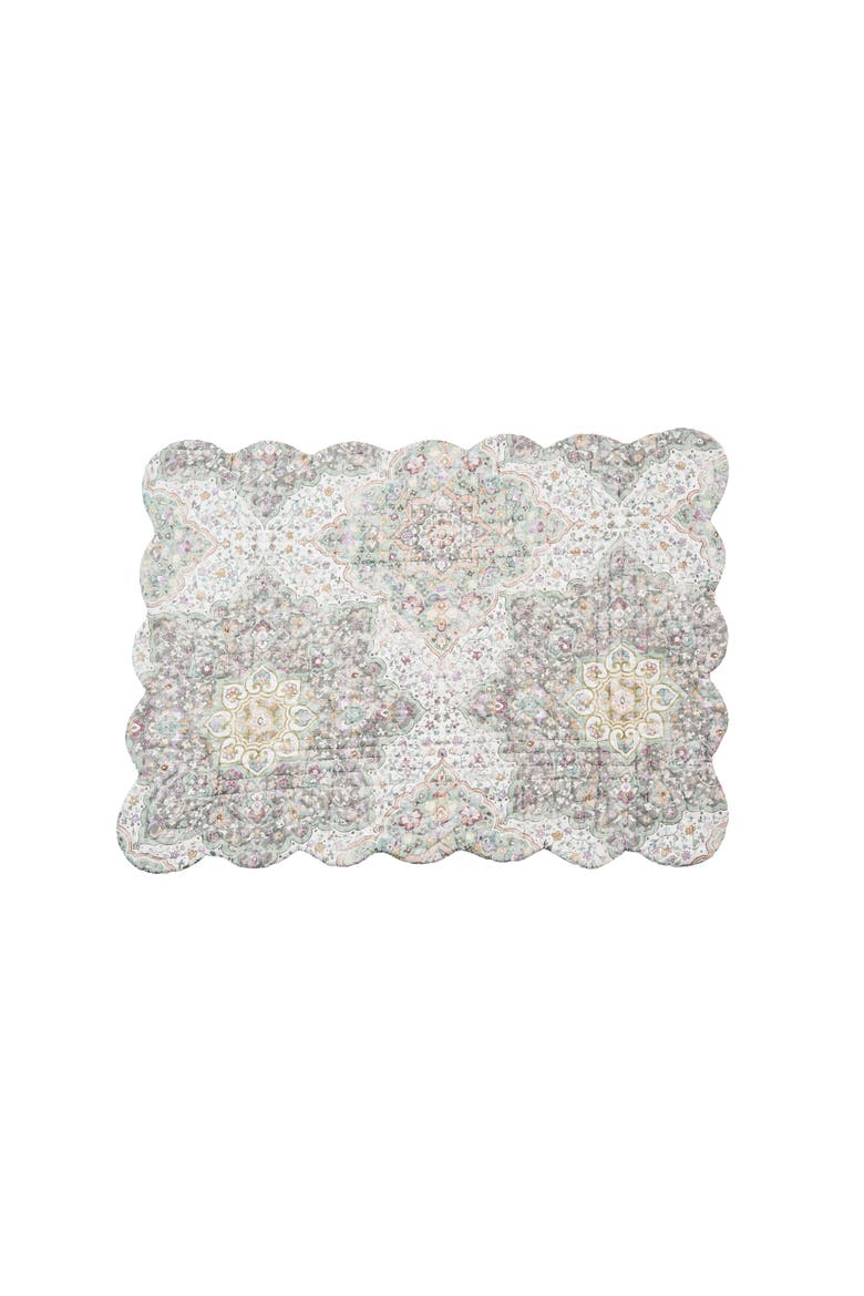 Elaina Placemats, Set of 6, Alternate, color, Grey
