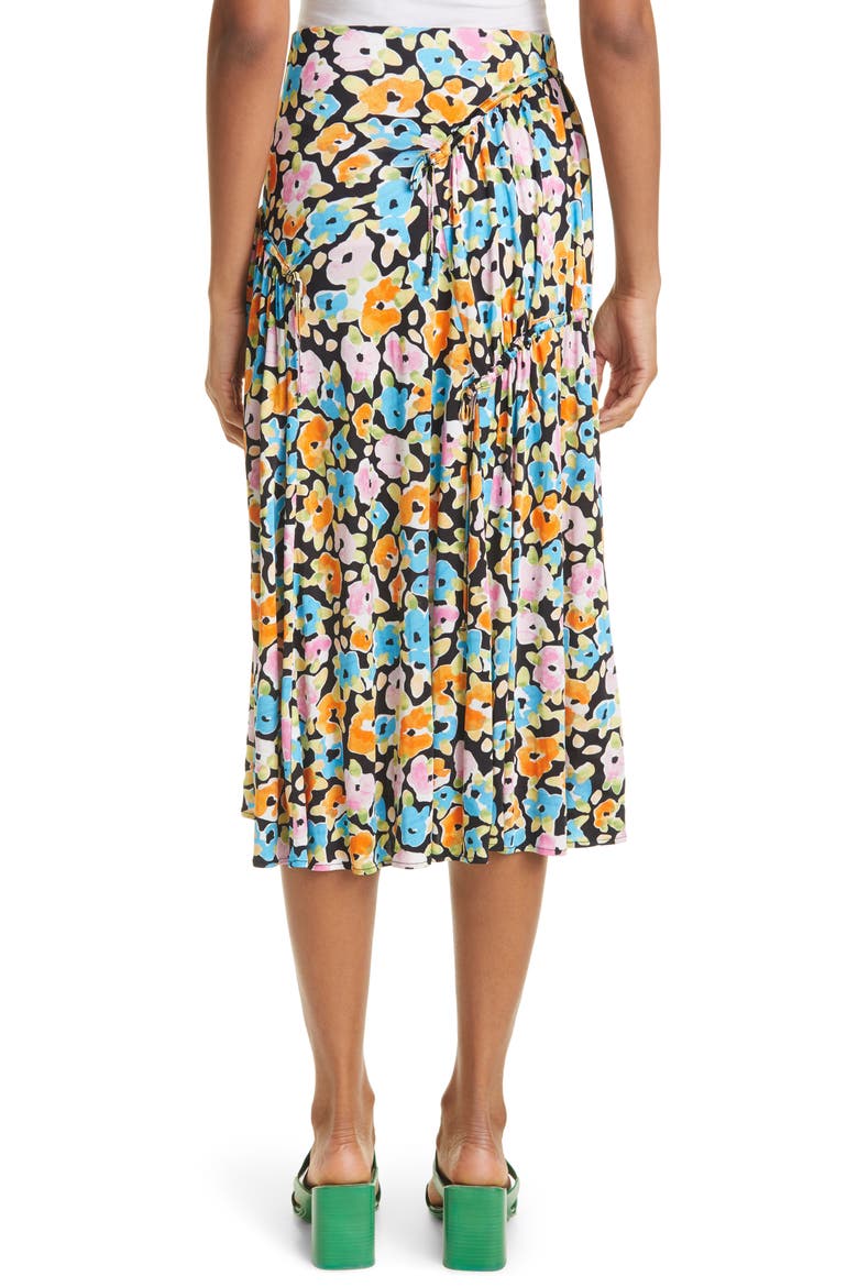 Paloma Floral Jersey Skirt, Alternate, color, WATERCOLOR FLORA
