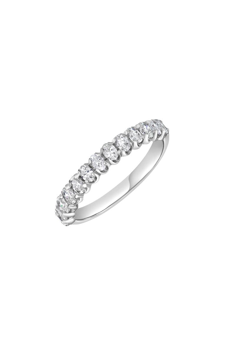 18K Gold Diamond Band Ring (Nordstrom Exclusive), Main, color, 18K WHITE GOLD