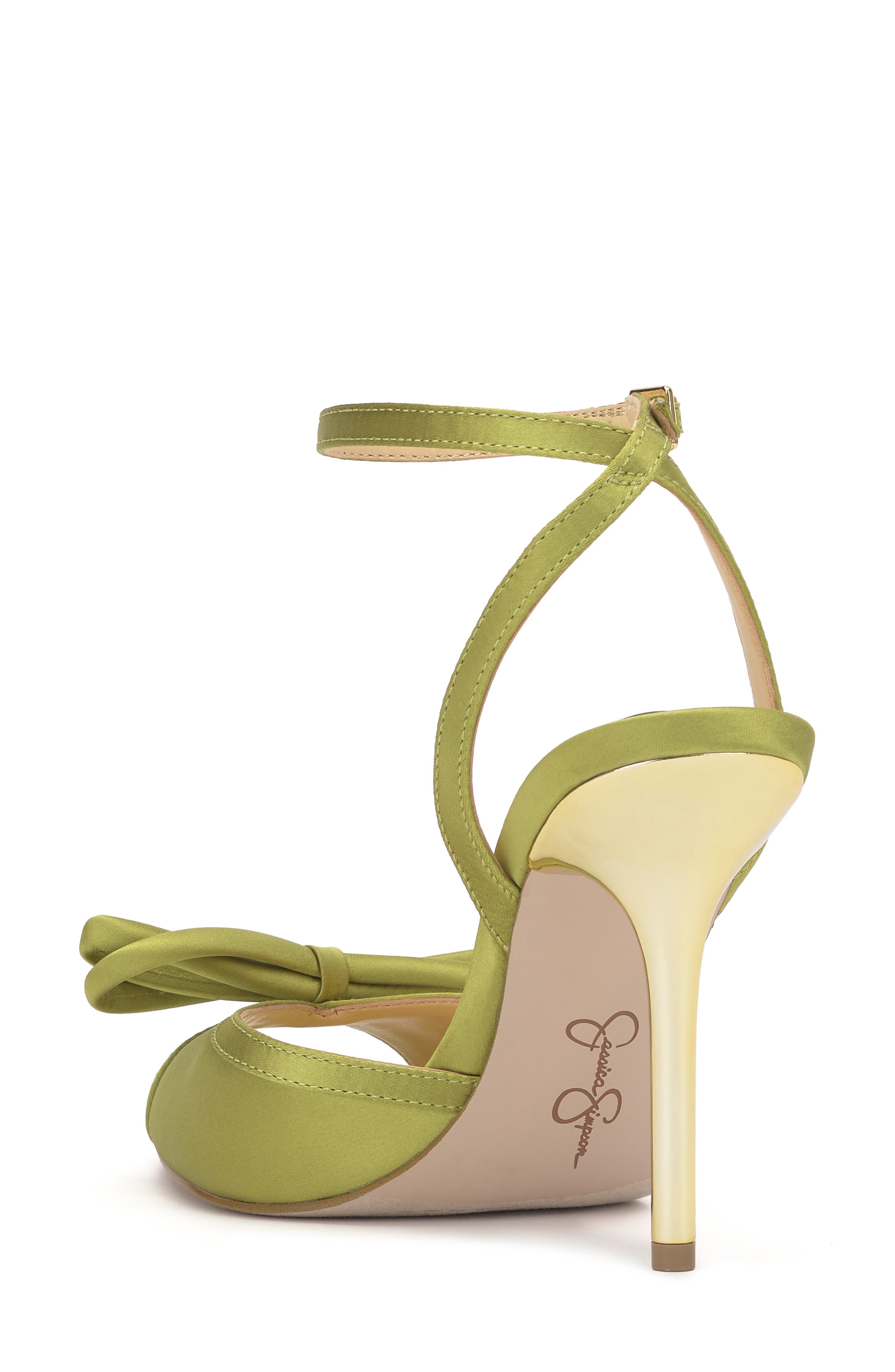 Jessica Simpson Norlira Ankle Strap Sandal, Alternate, color, Meadow Green