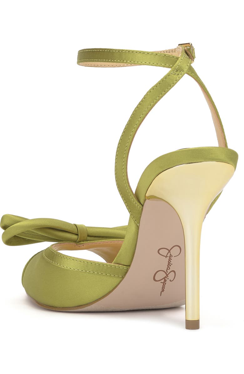 Jessica Simpson Norlira Ankle Strap Sandal, Alternate, color, Meadow Green