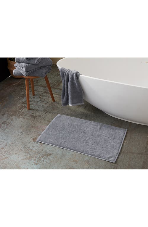 Coyuchi Cloud Loom™ Organic Cotton Bath Rug In Gray