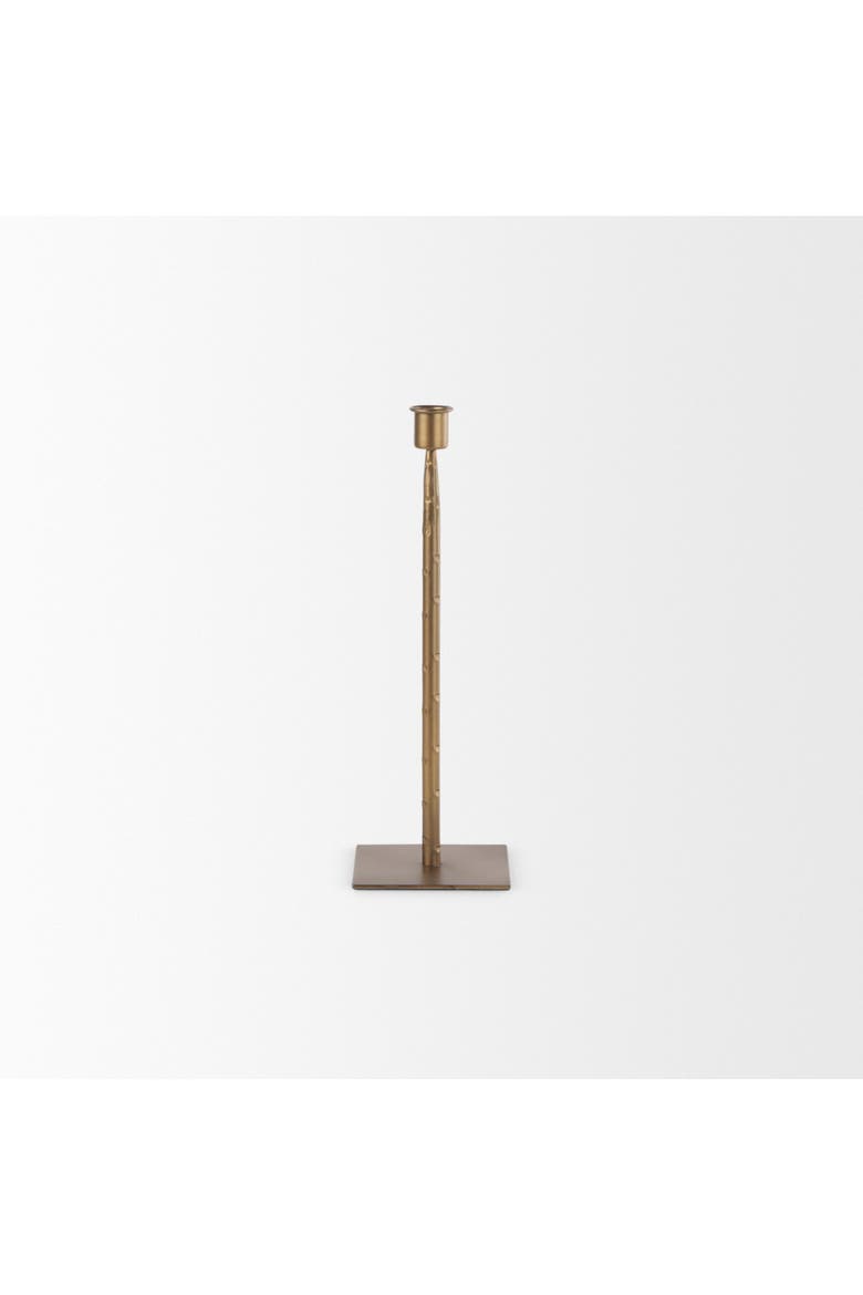 Porter Iron Candle Holder, Alternate, color, Gold