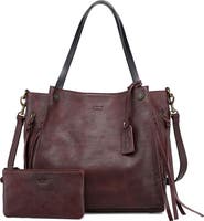 OLD TREND Daisy Leather Tote Bag