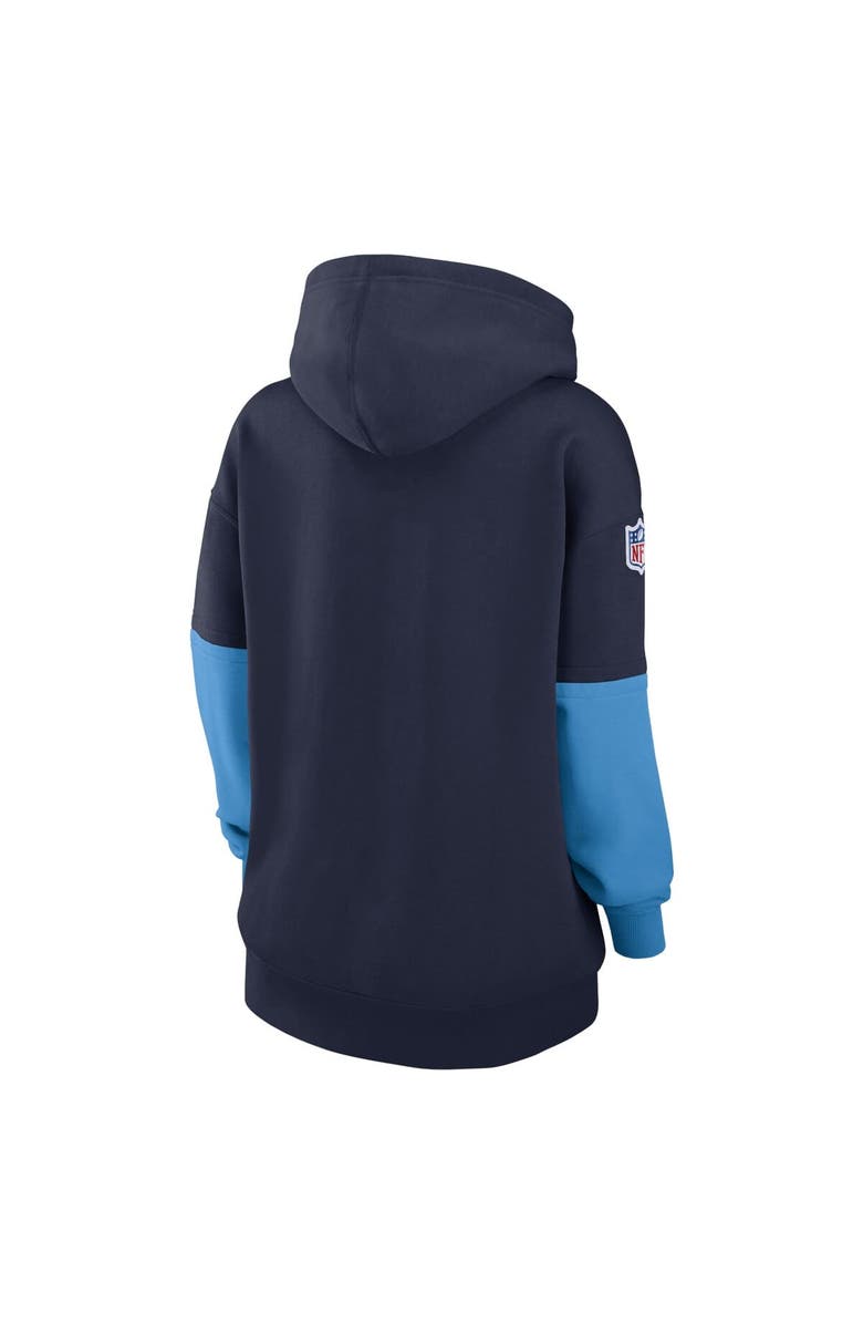 Nike Women's Nike Navy Tennessee Titans 2024 Sideline Essential Fleece Pullover Hoodie, Alternate, color, Navy