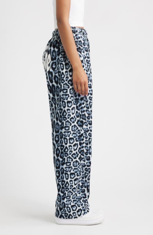 Boys Lie Once A Cheetah Alex Sweatpants In Blue