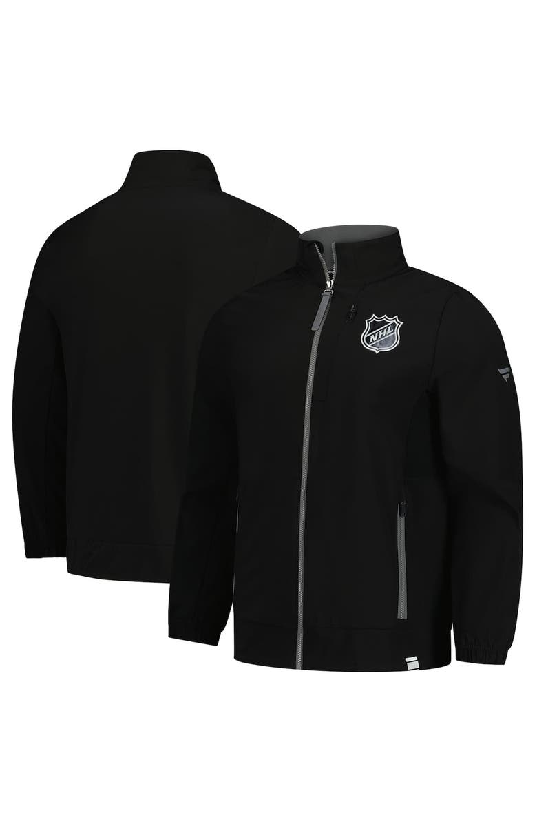 FANATICS Men's Fanatics  Black NHL Authentic Pro Rink Coaches Full-Zip Jacket, Alternate, color, 