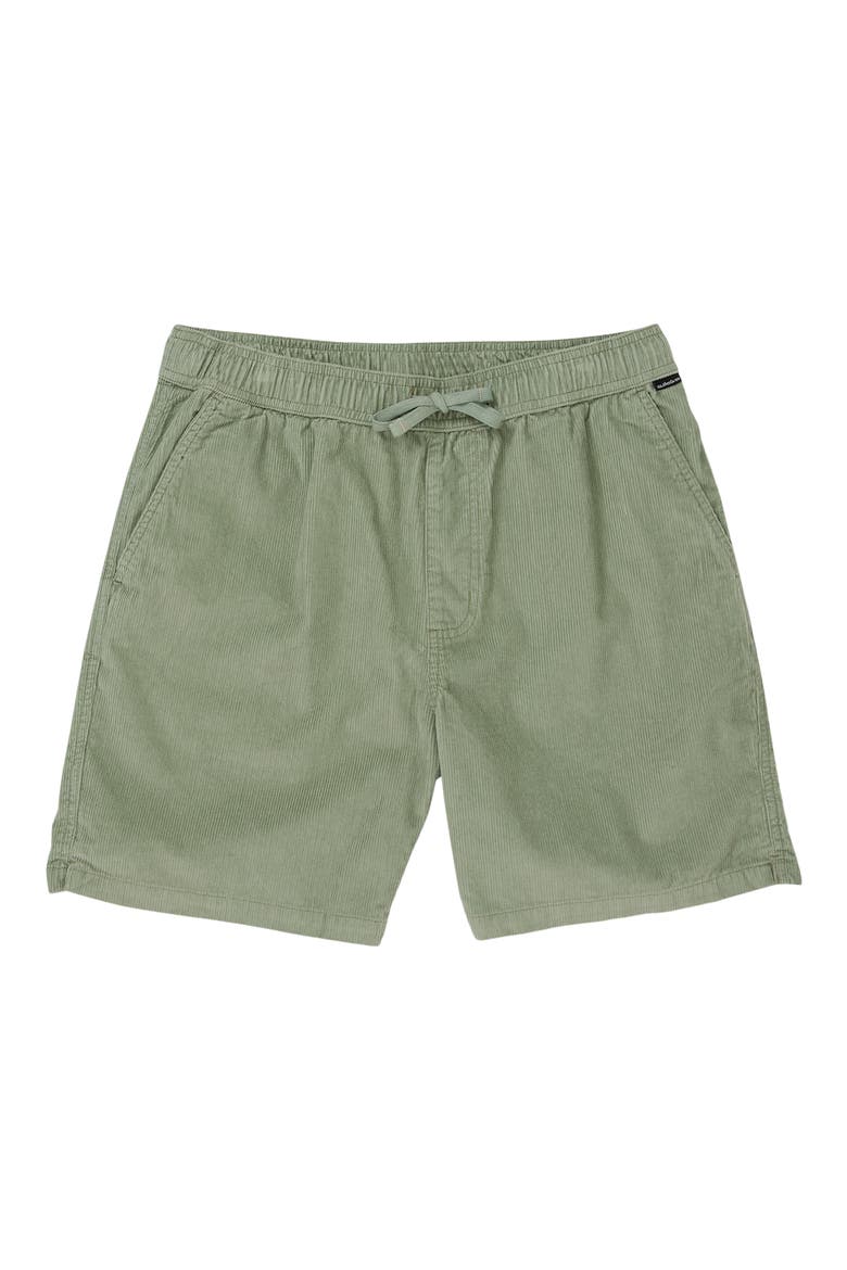 Taxer Corduroy Shorts, Alternate, color, LILY PAD