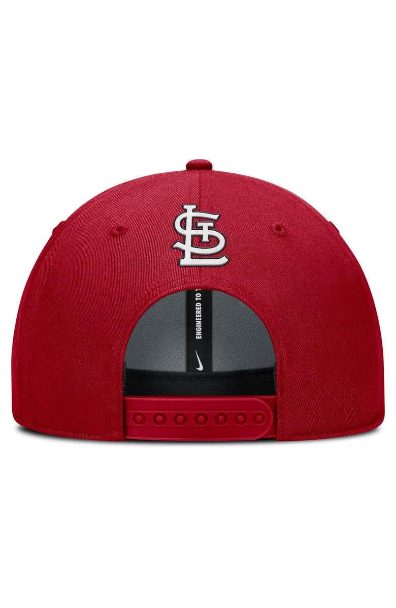 Nike Men's Nike Red St. Louis Cardinals Rise Gaberdine Adjustable Hat, Alternate, color, Red